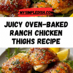 Ranch Chicken Thighs Recipe