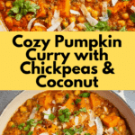 Pumpkin Curry with Chickpeas and Coconut Recipe