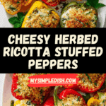 Tasty Mushroom and Ricotta Stuffed Zucchini Boats Recipe
