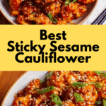 Sticky Sesame Cauliflower Recipe