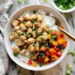 Kung Pao Chicken Bowls Recipe