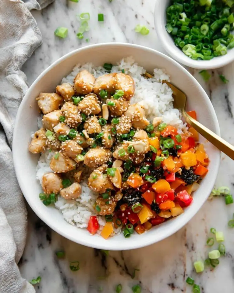 Kung Pao Chicken Bowls Recipe