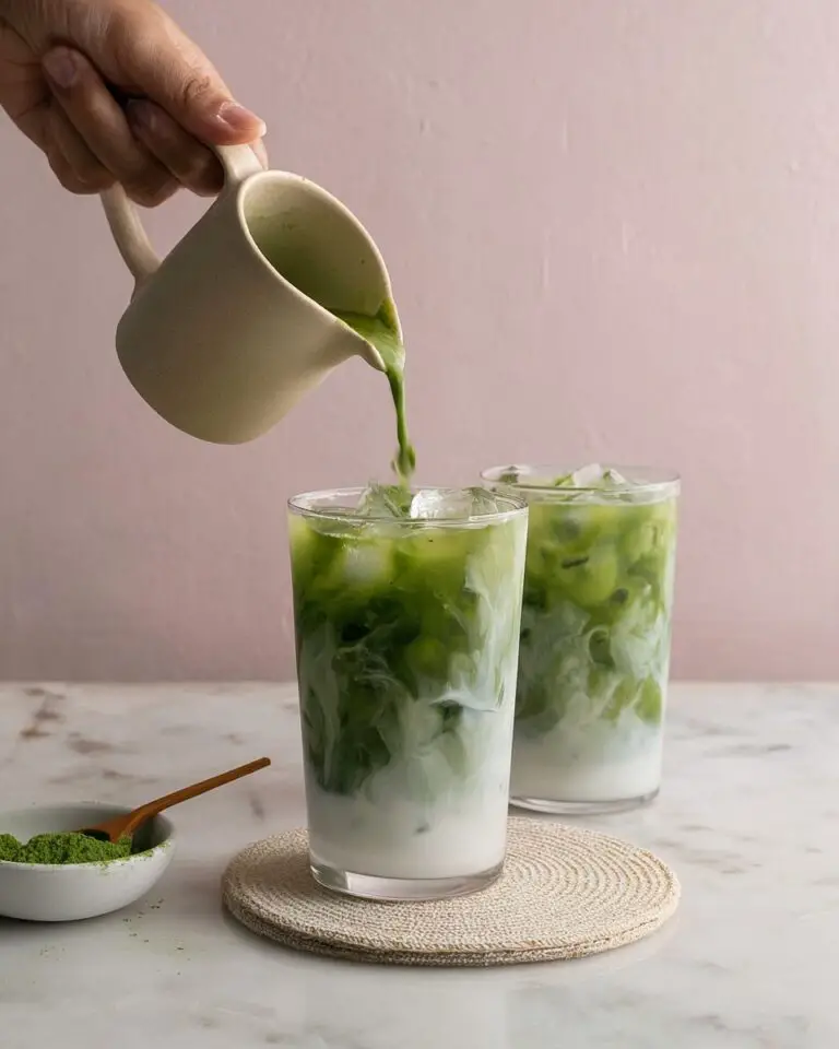 Iced Matcha Latte Recipe