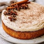 Chai Spice Cake with Pastry Cream and Cream Cheese Frosting Recipe