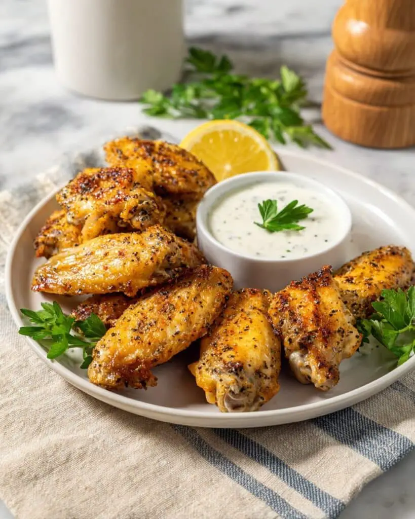 Lemon Pepper Wings Recipe