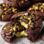Chocolate Pistachio Cookies (Fudge Bakery-Style) Recipe