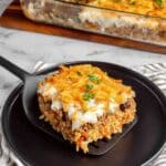 French Onion Ground Beef and Rice Casserole Recipe