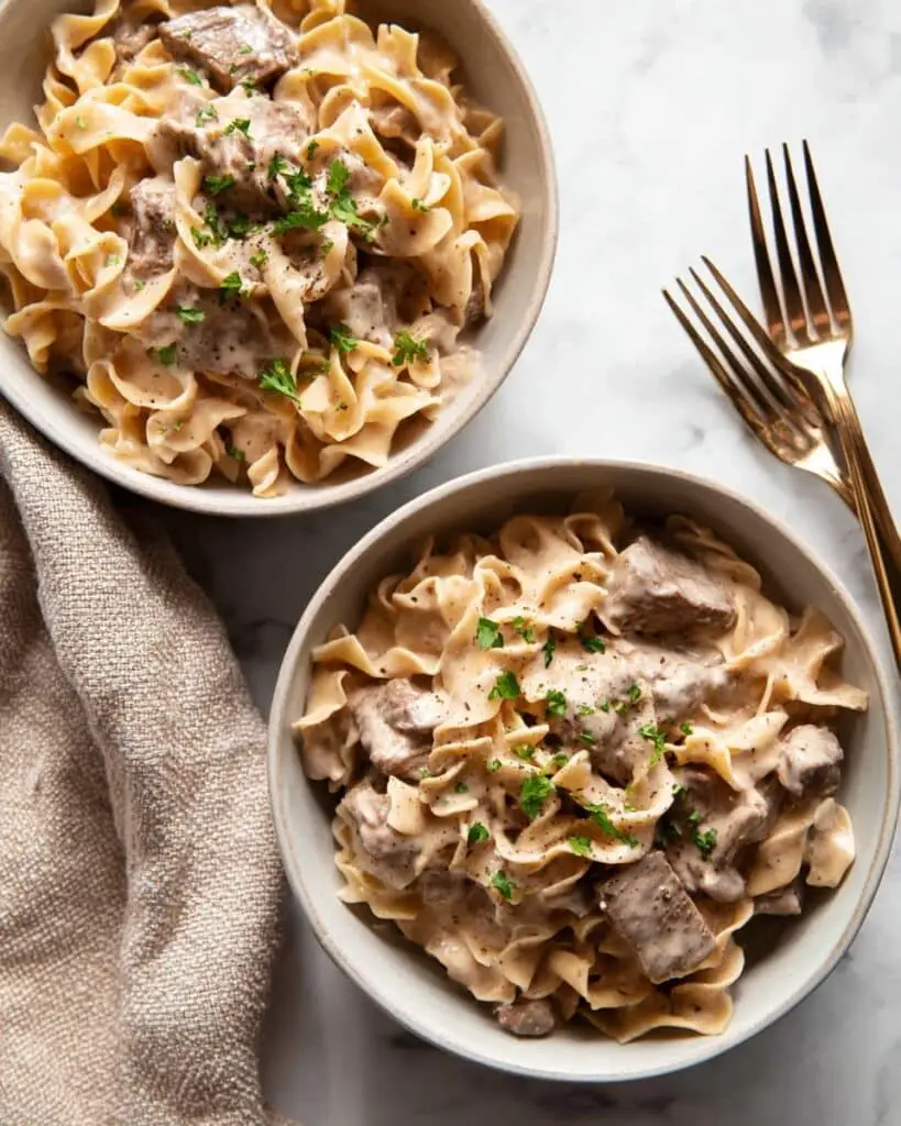 World’s Best Beef Stroganoff Recipe