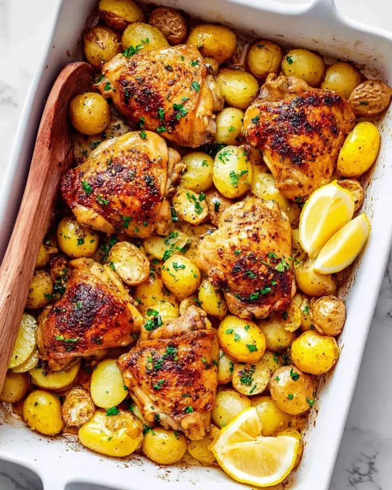 Greek Lemon Chicken with Potatoes Recipe