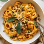 The BEST Pumpkin Pasta Recipe