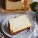Loaf Pan Basque Cheesecake Recipe