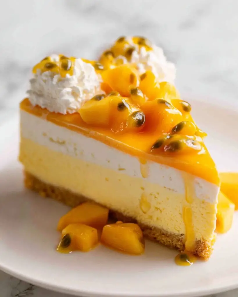 No Bake Mango Cheesecake Recipe