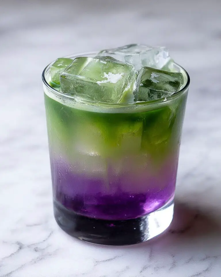 Butterfly Pea Flower Matcha Lemonade Recipe