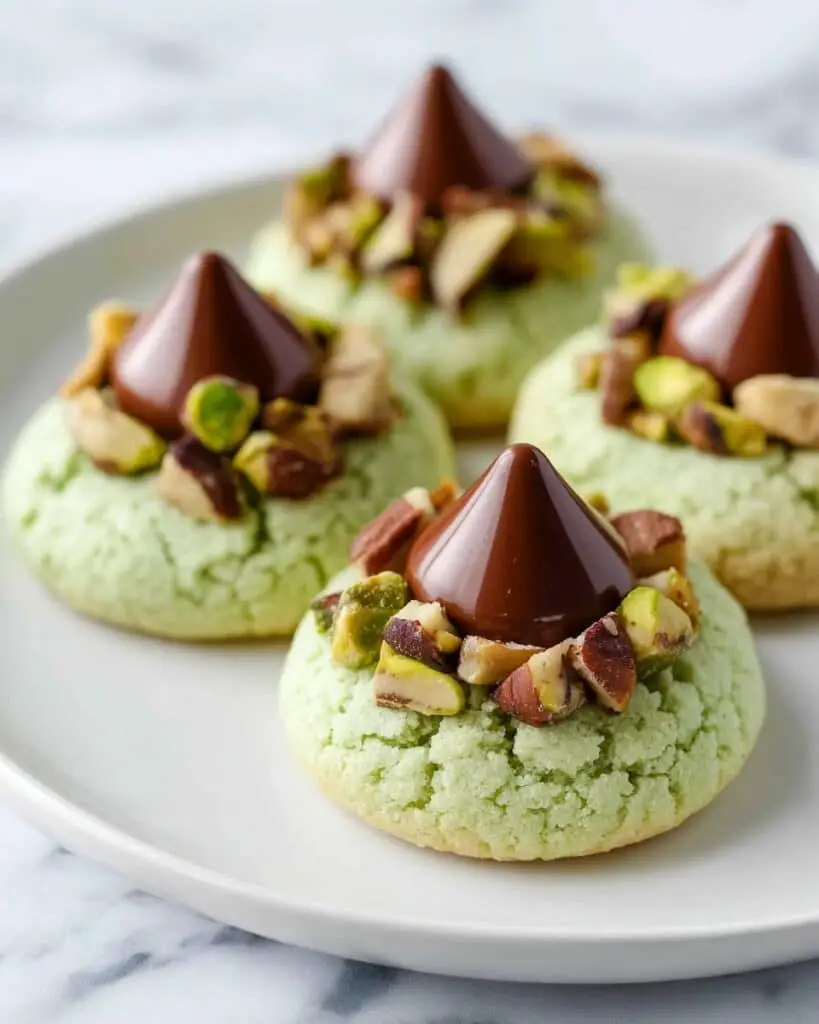 Pistachio Kiss Cookies Recipe