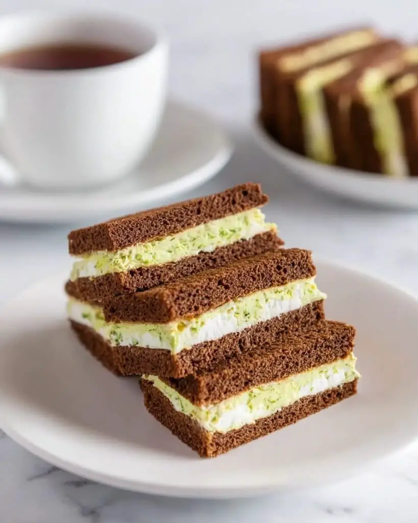 Spicy Avocado Egg Salad Tea Sandwiches Recipe