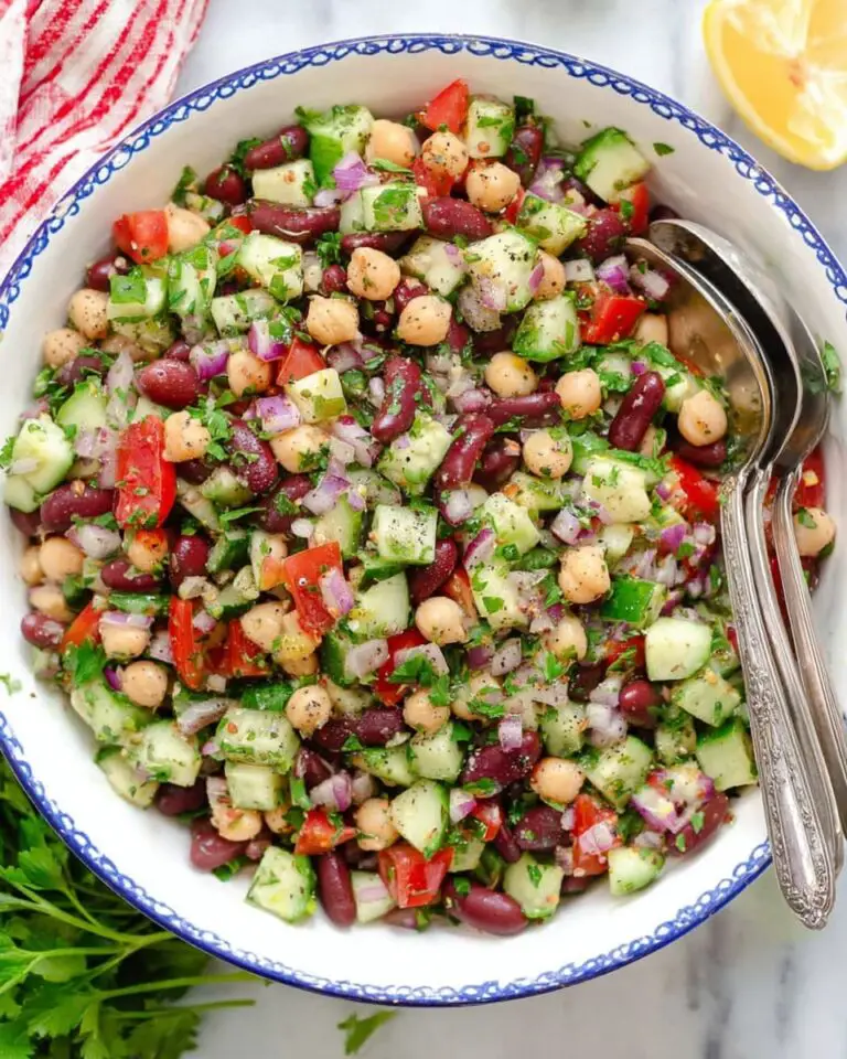 Mediterranean Bean Salad Recipe
