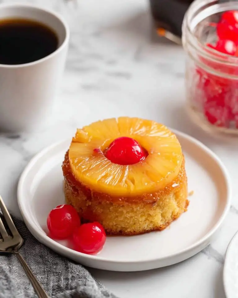 Mini Pineapple Upside Down Cakes Recipe