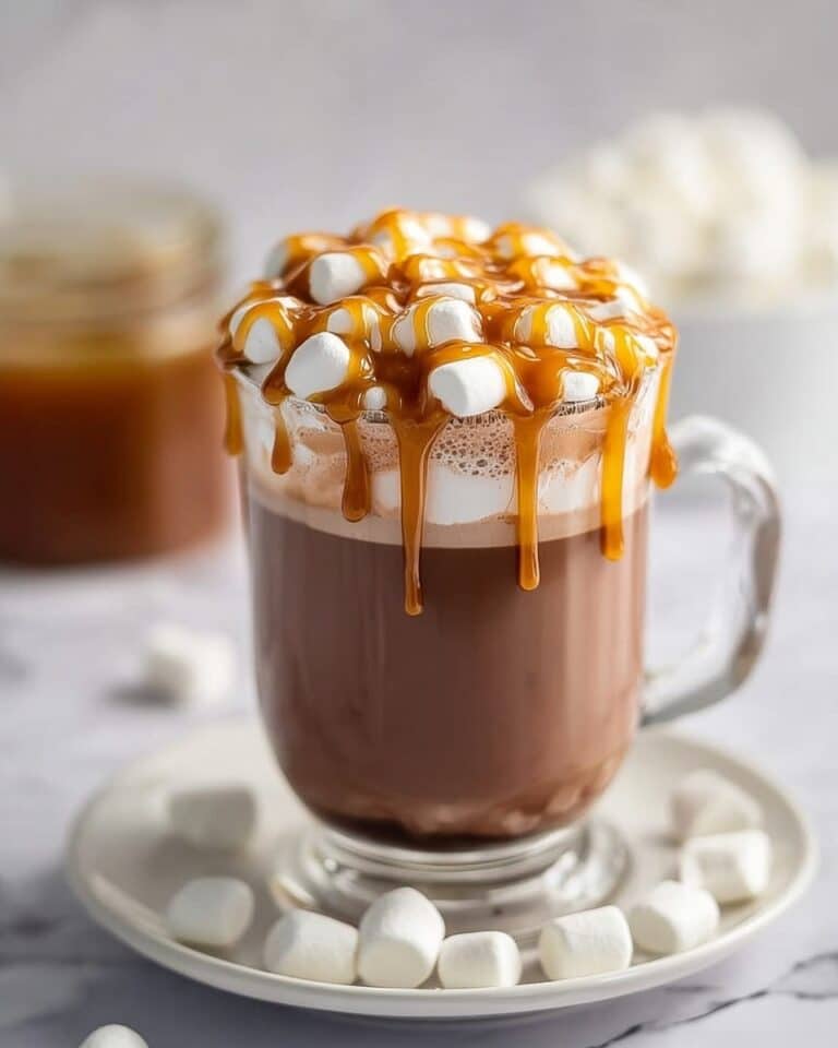 The Best Salted Caramel Hot Chocolate Recipe