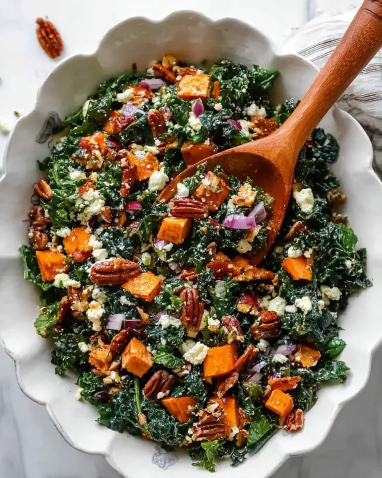 Roasted Sweet Potato Kale Salad Recipe