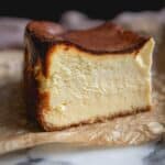 Loaf Pan Basque Cheesecake Recipe
