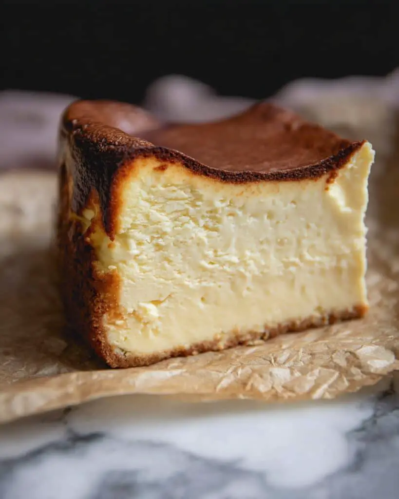 Loaf Pan Basque Cheesecake Recipe