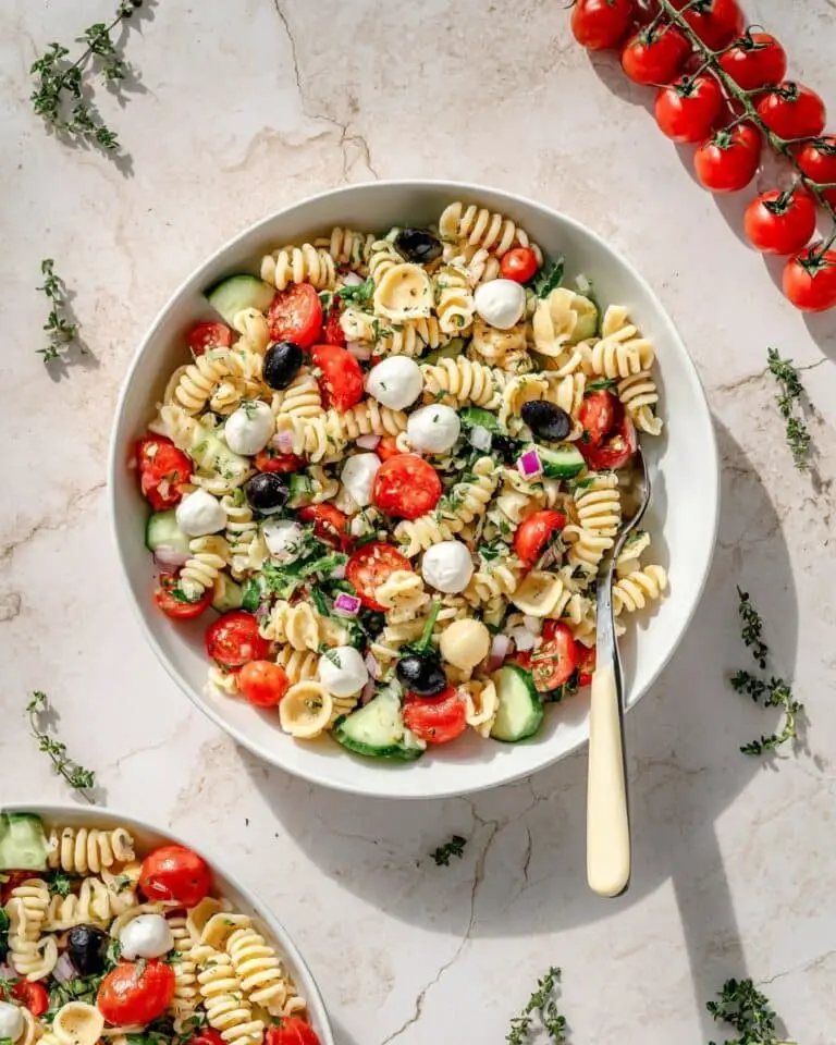 Simple Cold Pasta Salad Recipe