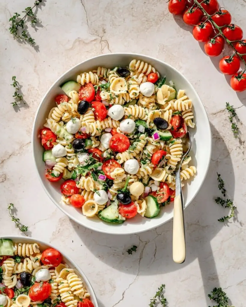 Simple Cold Pasta Salad Recipe