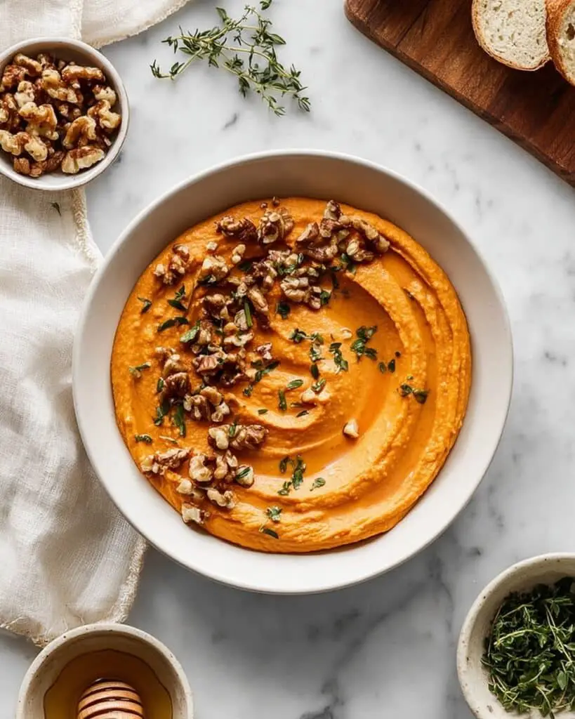 Pumpkin Whipped Feta Dip Recipe