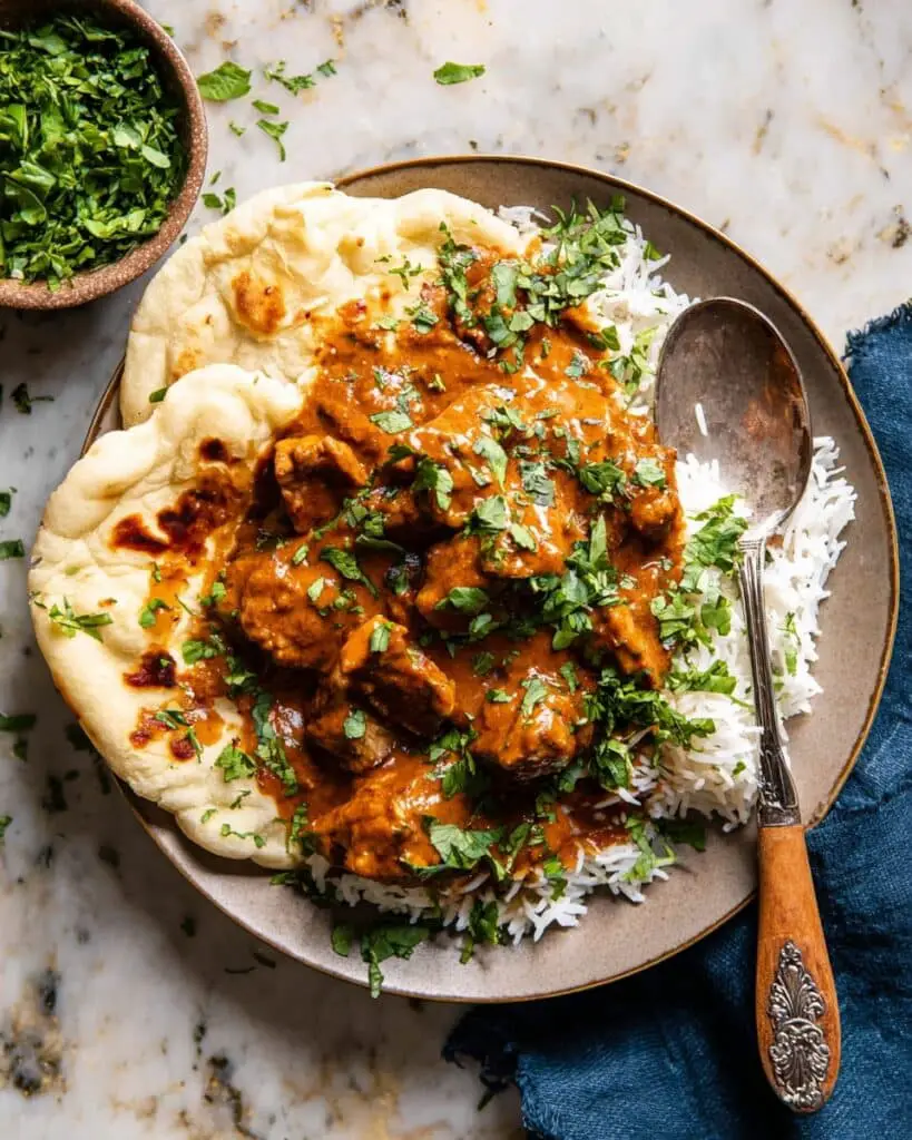 30 Minute Spicy Coconut Butter Chicken Recipe
