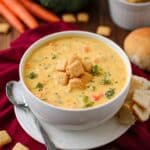 Cheddar Broccoli Potato Soup Recipe