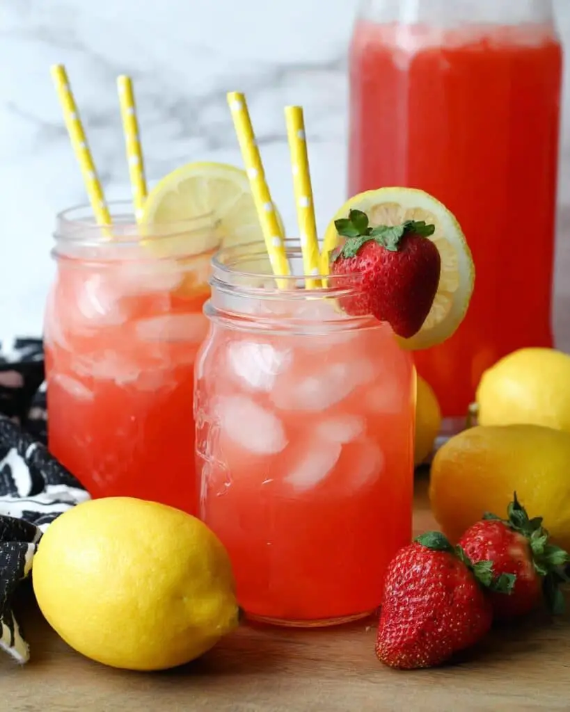 Fresh Strawberry Lemonade Recipe