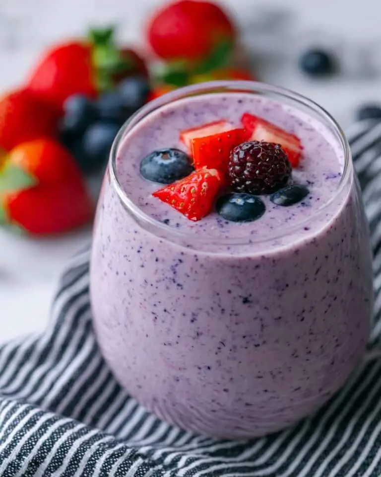 Mixed Berry Smoothie Recipe