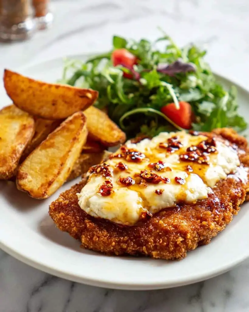 Crispy Hot Honey Feta Chicken Recipe