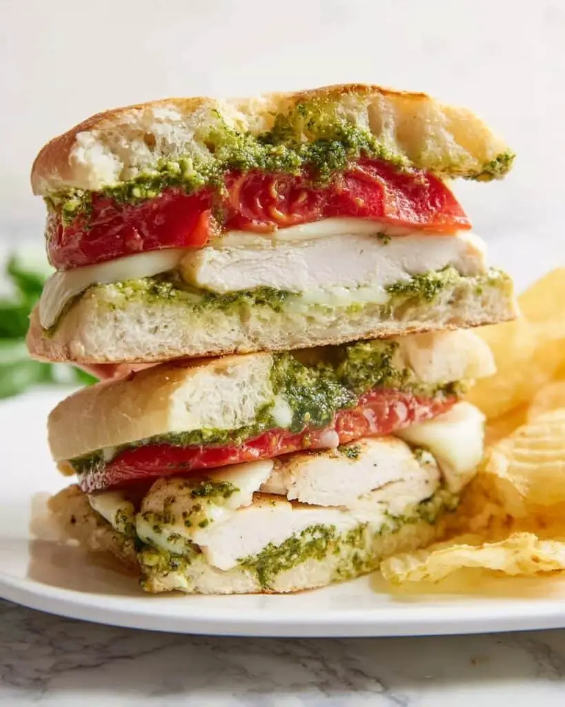 Chicken Pesto Sandwich Recipe