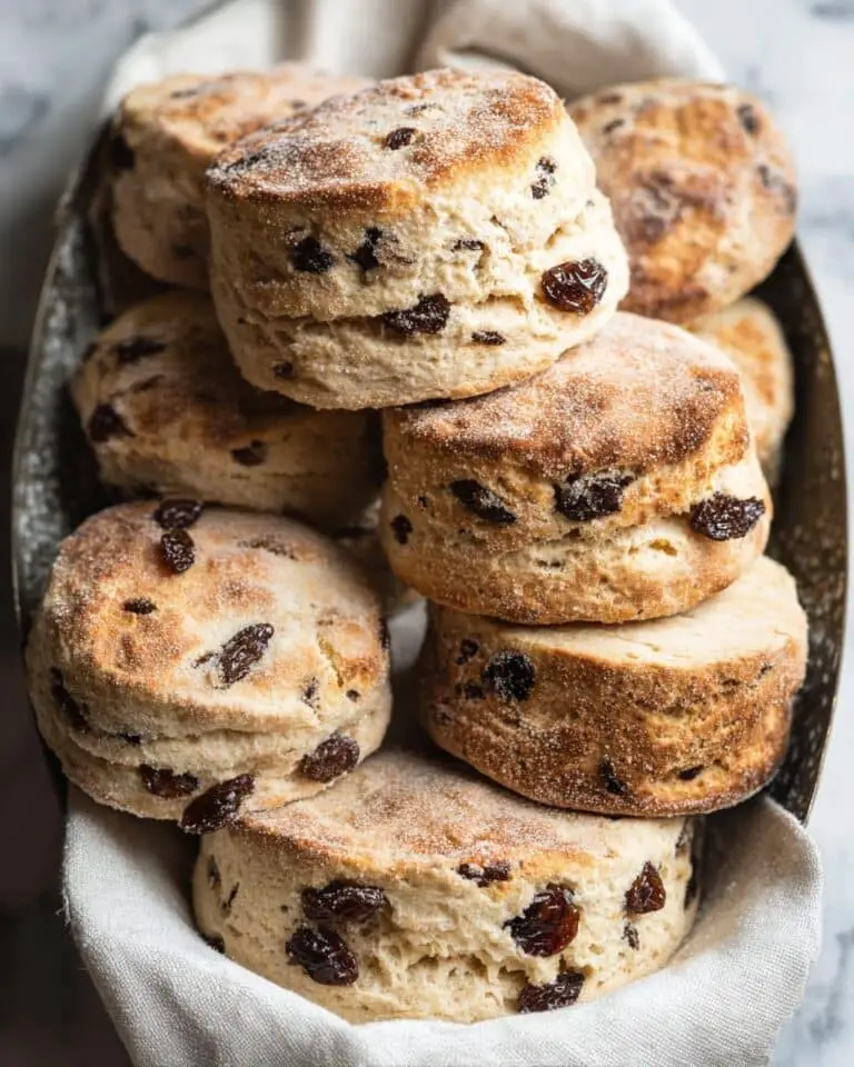 Sourdough Discard Cinnamon Raisin English Muffins Recipe