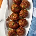 Crockpot Apple Butter Meatballs with Bourbon Recipe