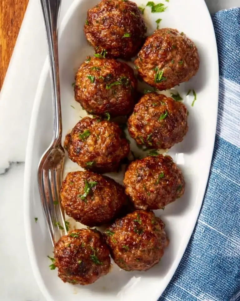 Crockpot Apple Butter Meatballs with Bourbon Recipe