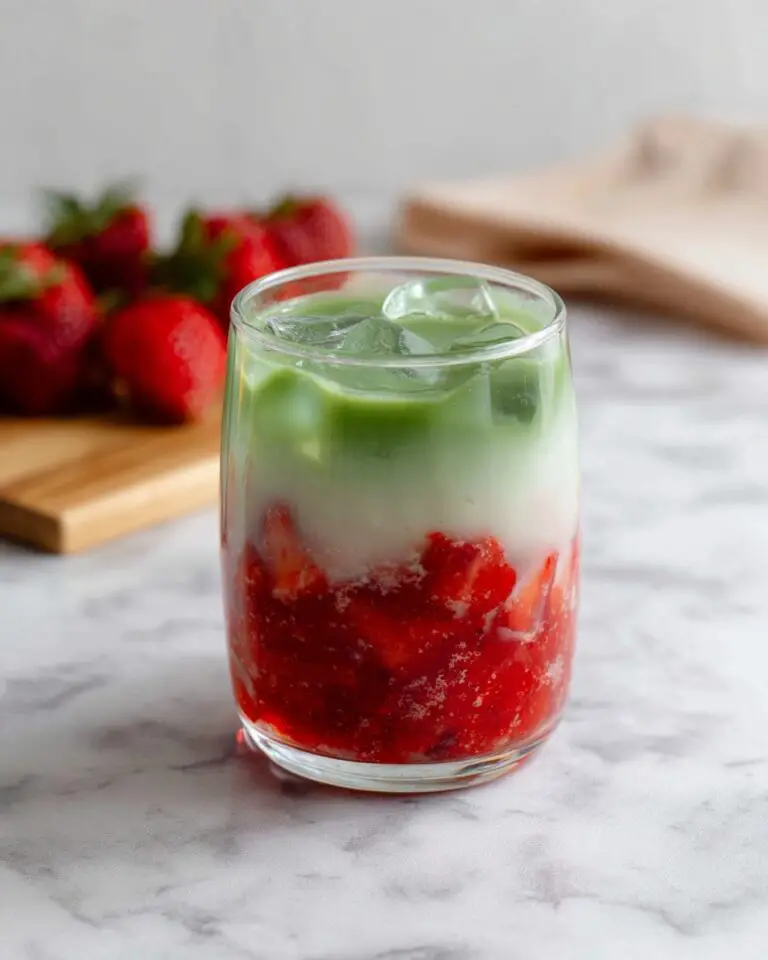 Strawberry Matcha Latte Recipe