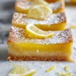 Easy Lemon Bars with Shortbread Crust Recipe