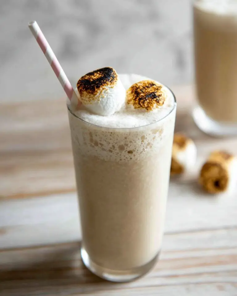 Easy Toasted Marshmallow Milkshakes Recipe