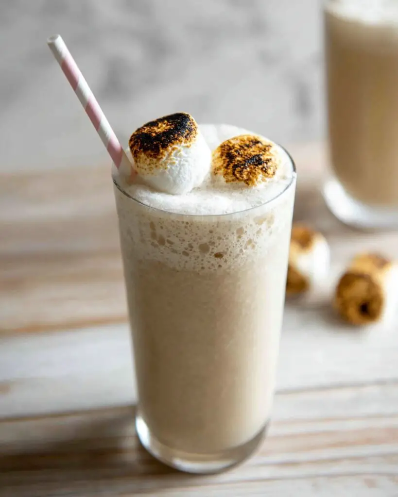 Easy Toasted Marshmallow Milkshakes Recipe