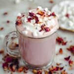 Rose White Hot Chocolate Recipe