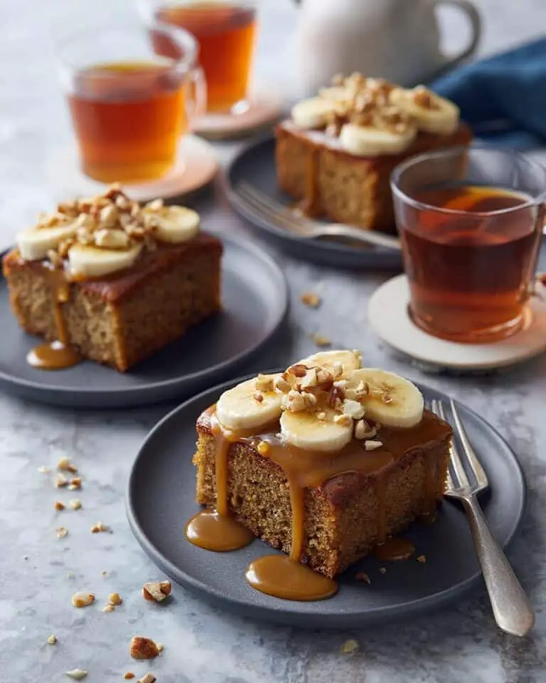Sticky Toffee Banana Cake Recipe