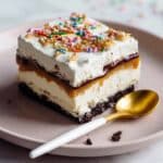 Peanut-Y Hot Fudge Ice Cream Cake Recipe