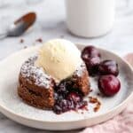 Chocolate Cherry Lava Cake Recipe