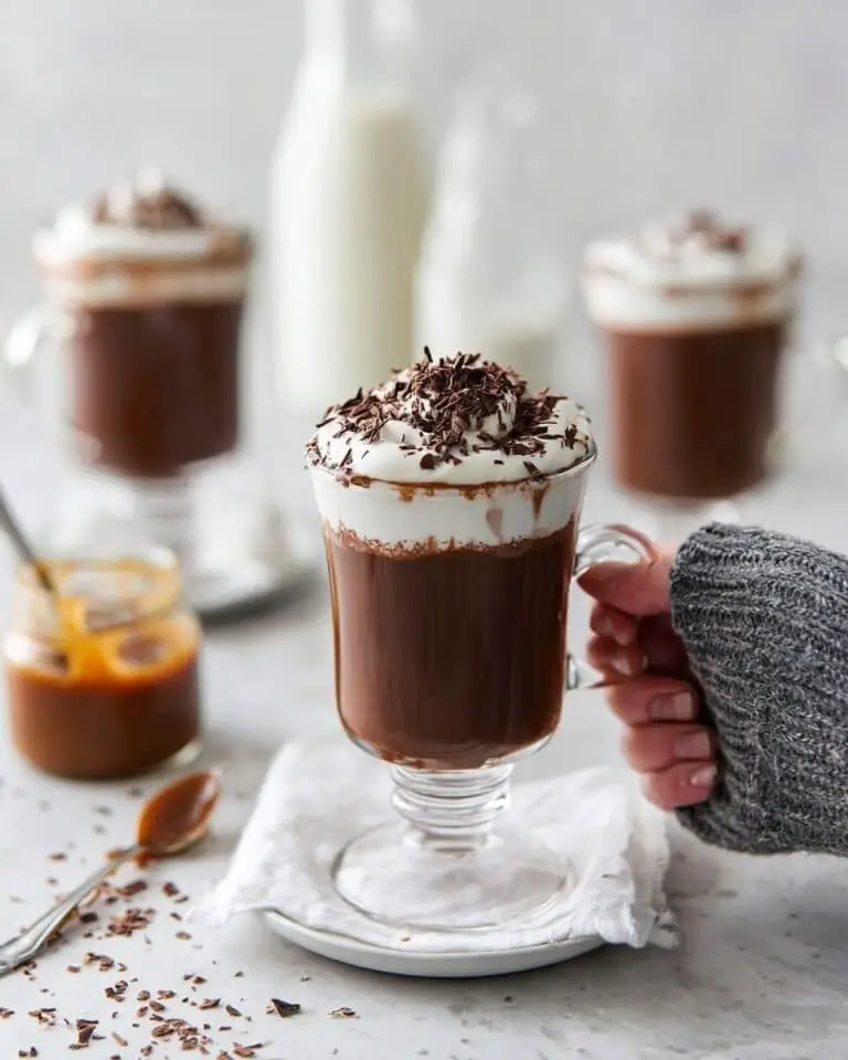 Salted Caramel Hot Chocolate Recipe