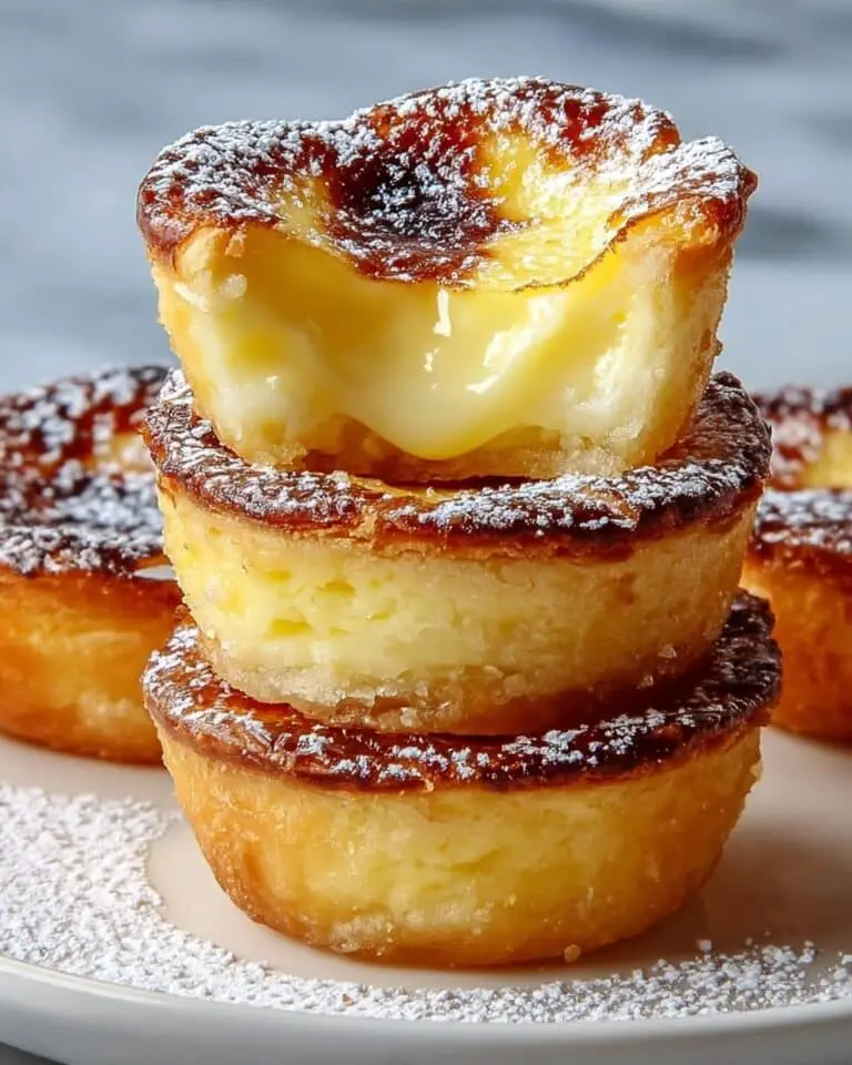 Baby Lemon Impossible Pies Recipe