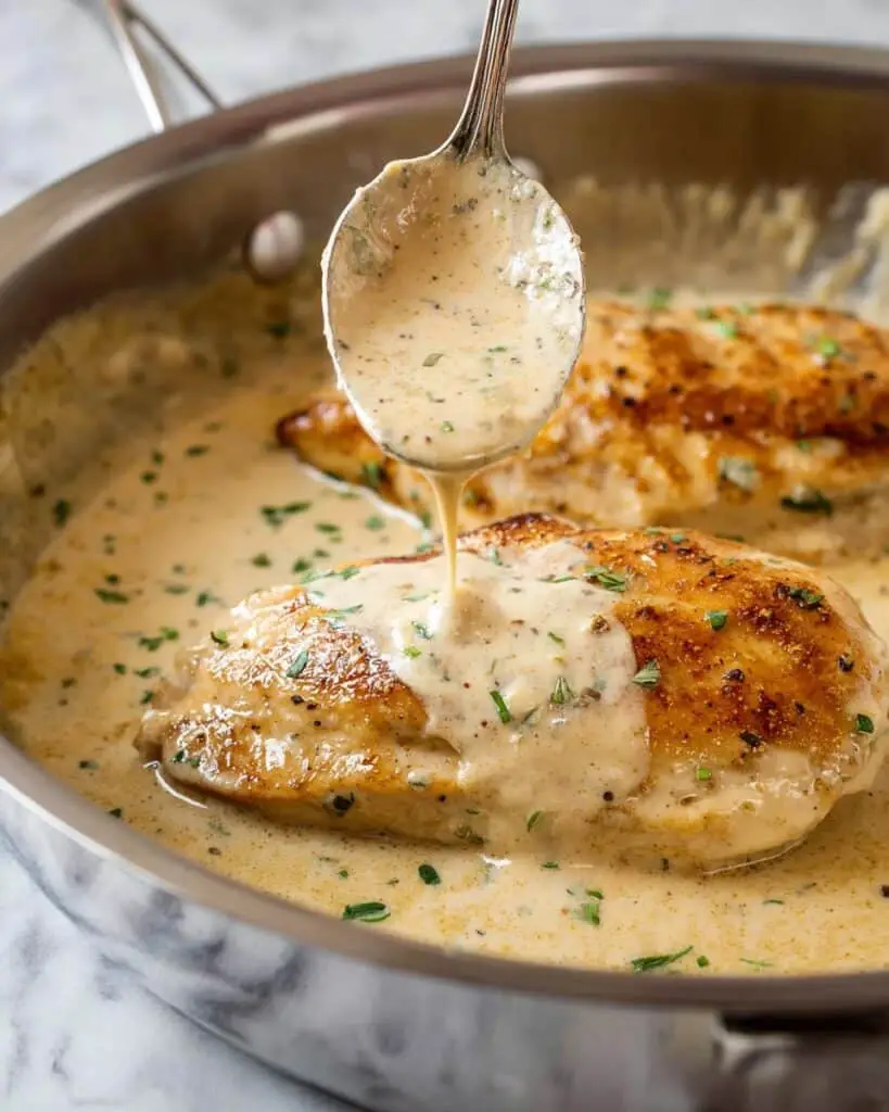 Creamy Garlic Parmesan Chicken Recipe