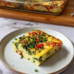 Cottage Cheese Egg Bake with Veggies Recipe