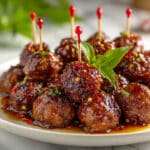 Slow Cooker Brown Sugar Glazed Meatballs Recipe